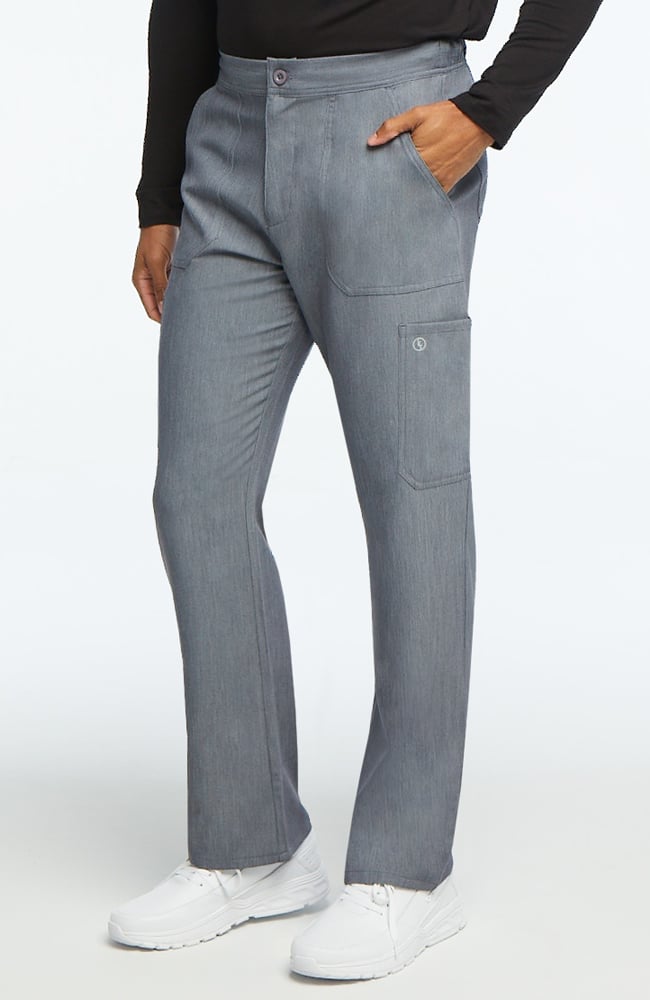 Clearance Men's Solid Scrub Top & Cargo Scrub Pant Set AllHeart Clearance Men's Solid Scrub Top & Cargo Scrub Pant Set -Silverts-shop 2 ah lsset1 clearance 650