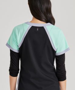 Grey's Anatomy Women's Tri-Color V-Neck Solid Scrub Top 3 Grey's Anatomy Women's Tri-Color V-Neck Solid Scrub Top -Silverts-shop 2 bc 41435 650