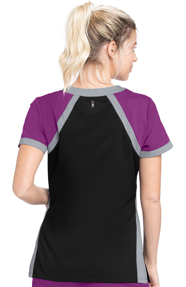 Clearance Women's Scuba Solid Scrub Top Grey's Anatomy Clearance Women's Scuba Solid Scrub Top -Silverts-shop 2 bc 41435s clearance 650