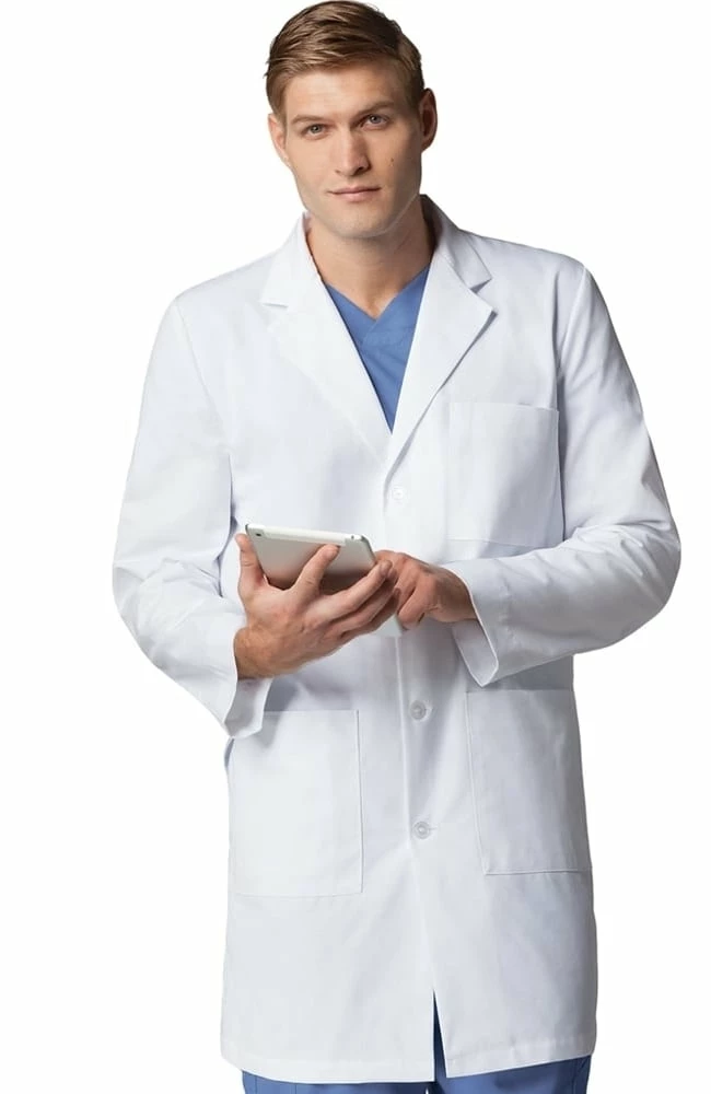 Barco One Clearance Men's Twill 38" Lab Coat - Image 2