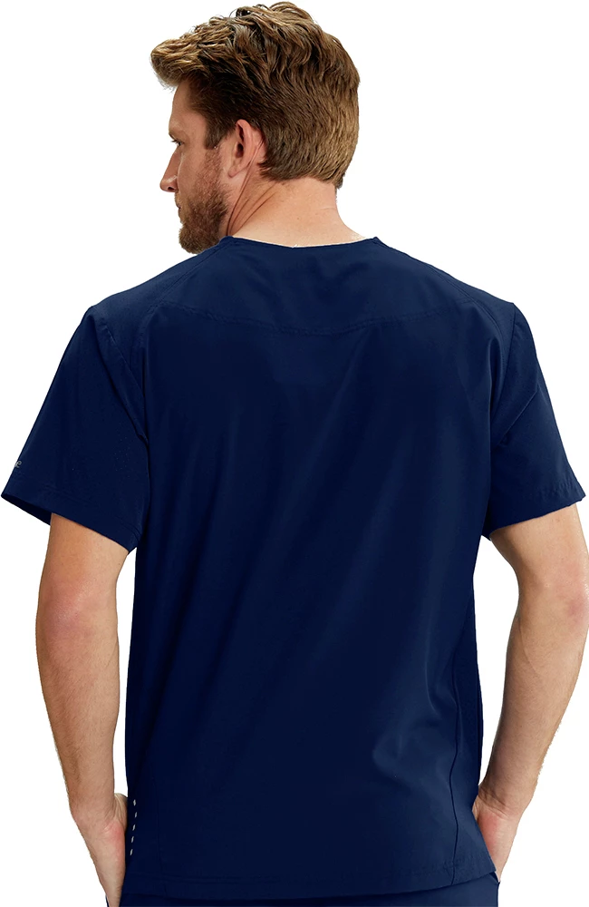 Barco One Clearance Men's Vortex Solid Scrub Top - Image 2