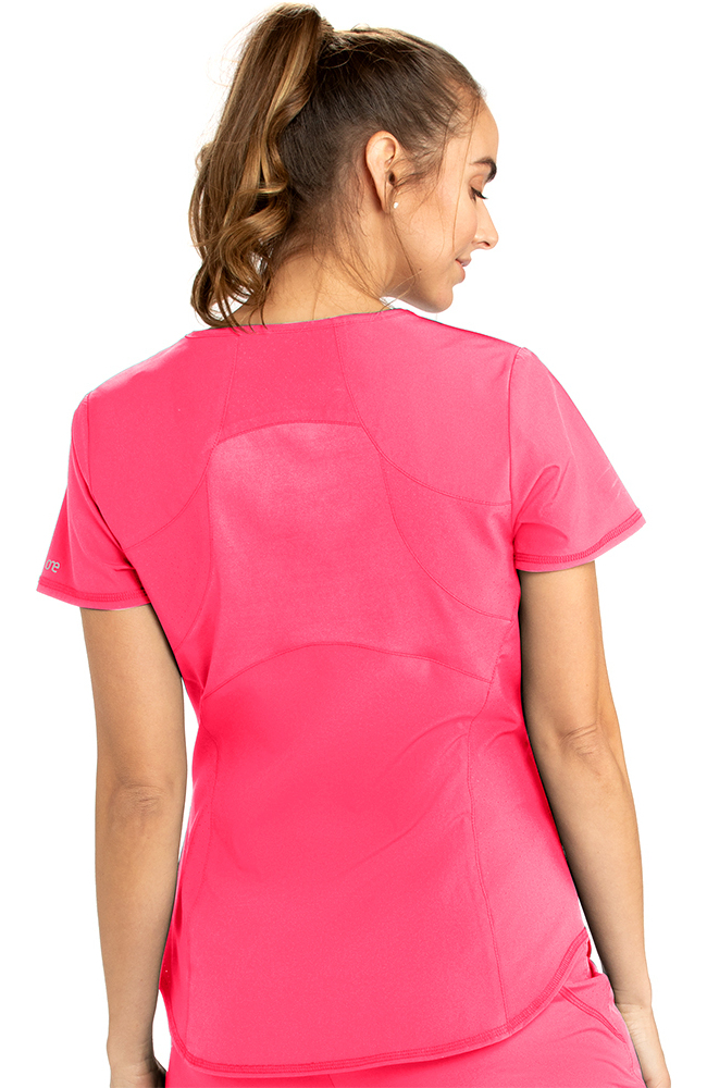 Clearance Women's Spark Solid Scrub Top Barco One Clearance Women's Spark Solid Scrub Top -Silverts-shop 2 bc bot083 clearance 650