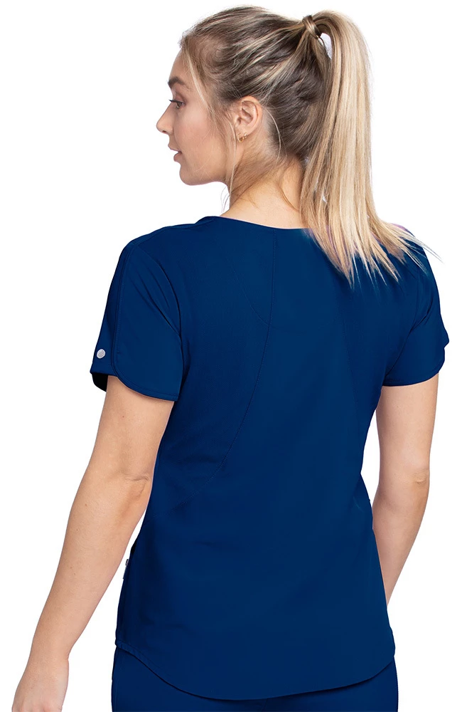 Barco One Clearance Women's Joy Solid Scrub Top - Image 2