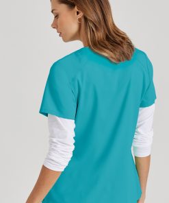 Grey's Anatomy Clearance Women's V-Neck Solid Scrub Top 3 Grey's Anatomy Clearance Women's V-Neck Solid Scrub Top -Silverts-shop 2 bc grs011 clearance 650