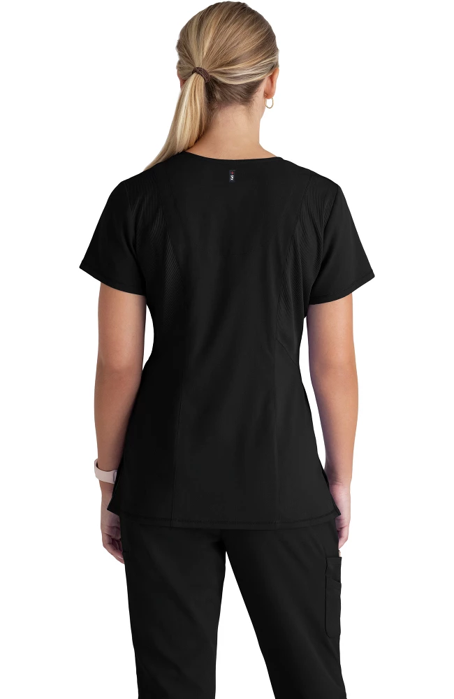 Grey's Anatomy Women's Serena V-Neck Solid Scrub Top - Image 2