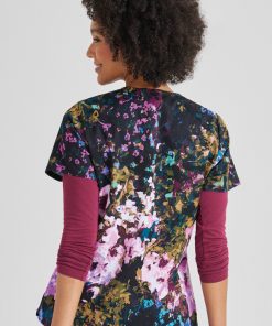 Grey's Anatomy Clearance Women's Autumn Meadow Print Scrub Top 3 Grey's Anatomy Clearance Women's Autumn Meadow Print Scrub Top -Silverts-shop 2 bc grt085 printclearance 650 1