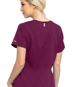 Grey's Anatomy Clearance Women's Bree Tuck-In Solid Scrub Top -Silverts-shop 2 bc gvs028 clearance 650