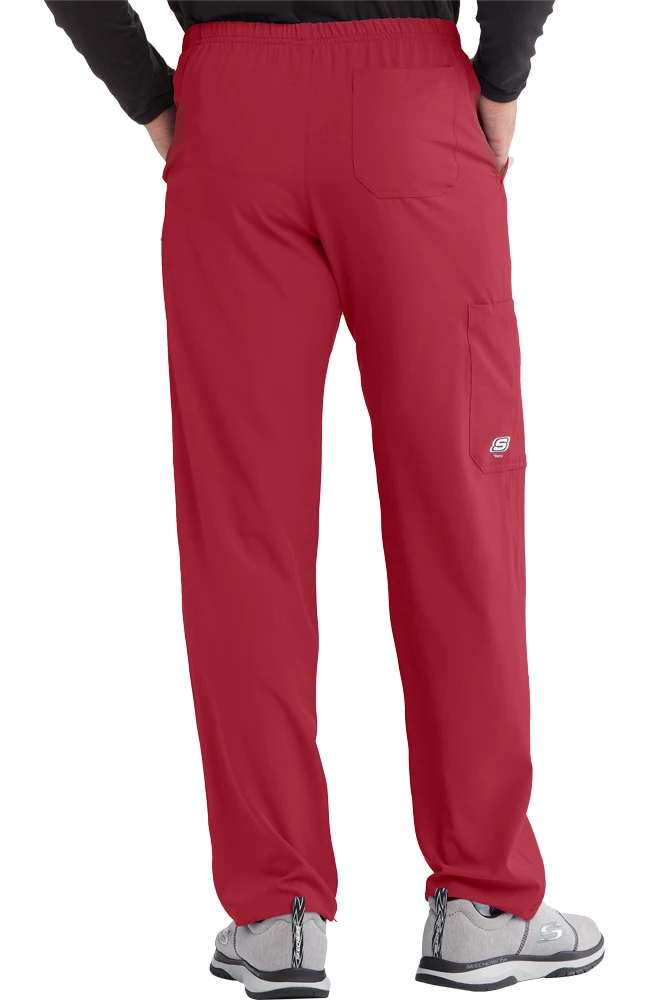 Skechers Clearance Men's Structure Elastic Waistband Zip Fly Scrub Pant - Image 2