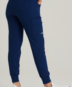 Skechers Women's Elastic Waist Jogger Scrub Pant -Silverts-shop 2 bc skp559 650