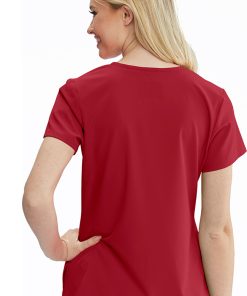 Skechers Women's Focus Solid Scrub Top -Silverts-shop 2 bc skt025 650