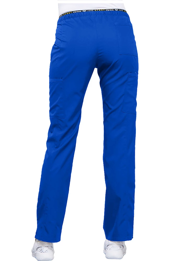 Cherokee Clearance Women's Logo Elastic Waist Scrub Pant - Image 2