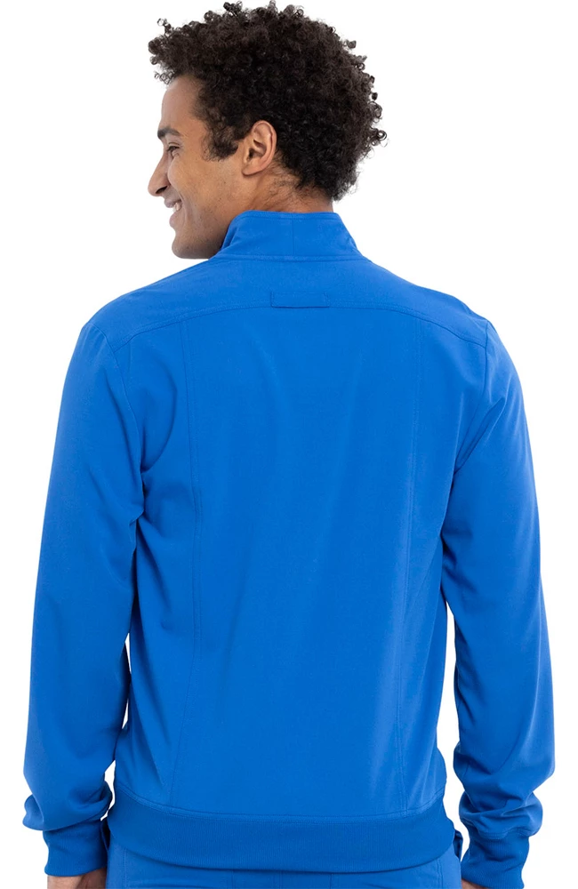 Cherokee Clearance Men's Solid Scrub Jacket - Image 2