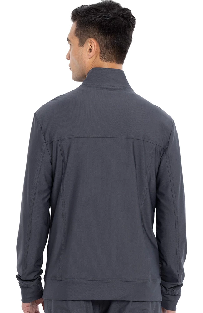 Cherokee Men's Zip Front Solid Scrub Jacket - Image 2