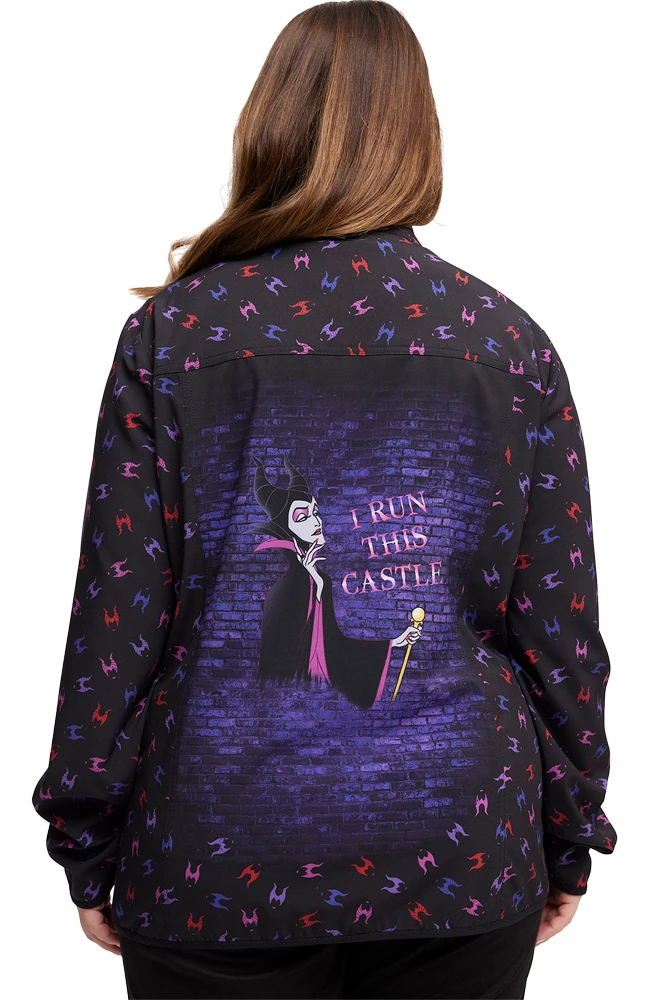 Heartsoul Women's Packable I Run This Castle Print Jacket - Image 2