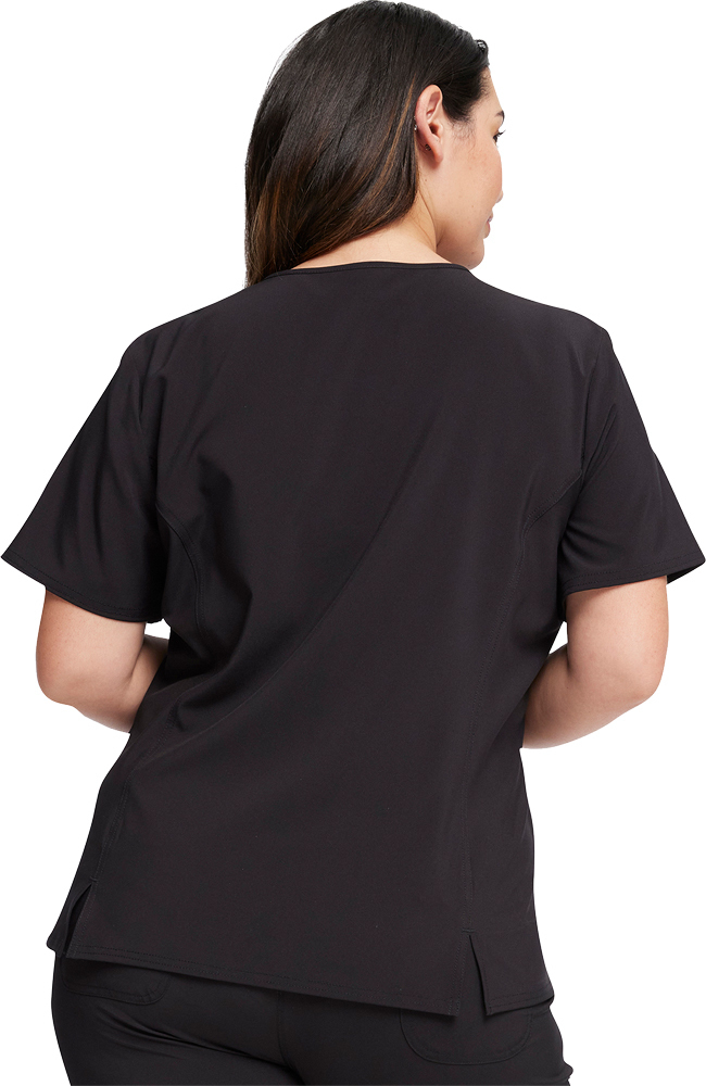 Women's Super-Pets Print Scrub Top Cherokee Women's Super-Pets Print Scrub Top -Silverts-shop 2 ck tf627 print 650 1