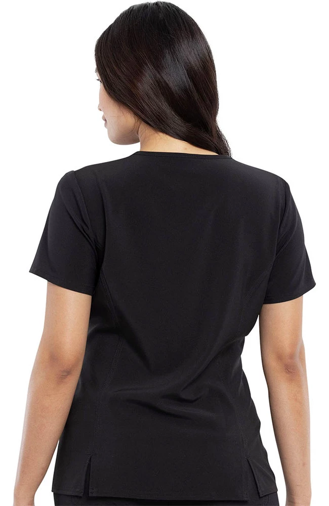 Cherokee Women's The Last Petal Print Scrub Top - Image 2