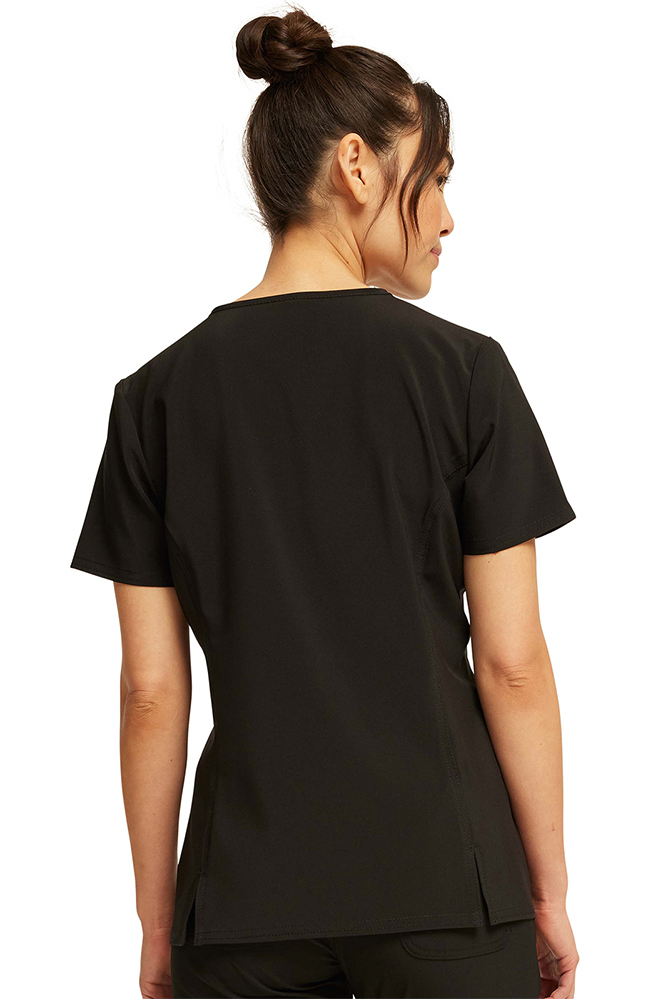 Women's Dug The Dog Print Scrub Top Cherokee Women's Dug The Dog Print Scrub Top -Silverts-shop 2 ck tf627 print 650