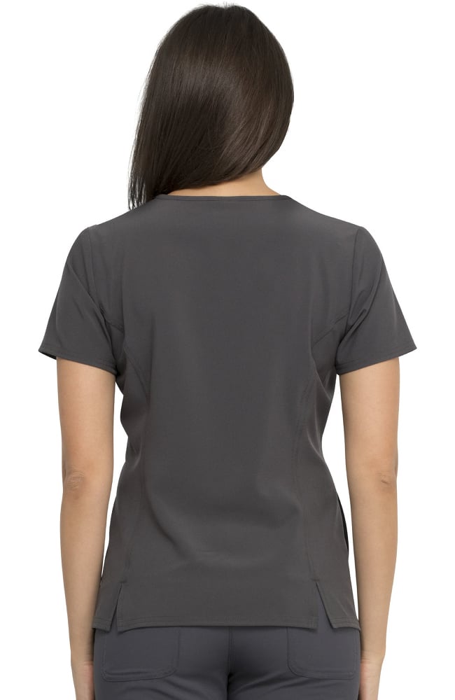 Clearance Women's Love Is In The Hair Print Scrub Top Cherokee Clearance Women's Love Is In The Hair Print Scrub Top -Silverts-shop 2 ck tf627 printclearance 650 1