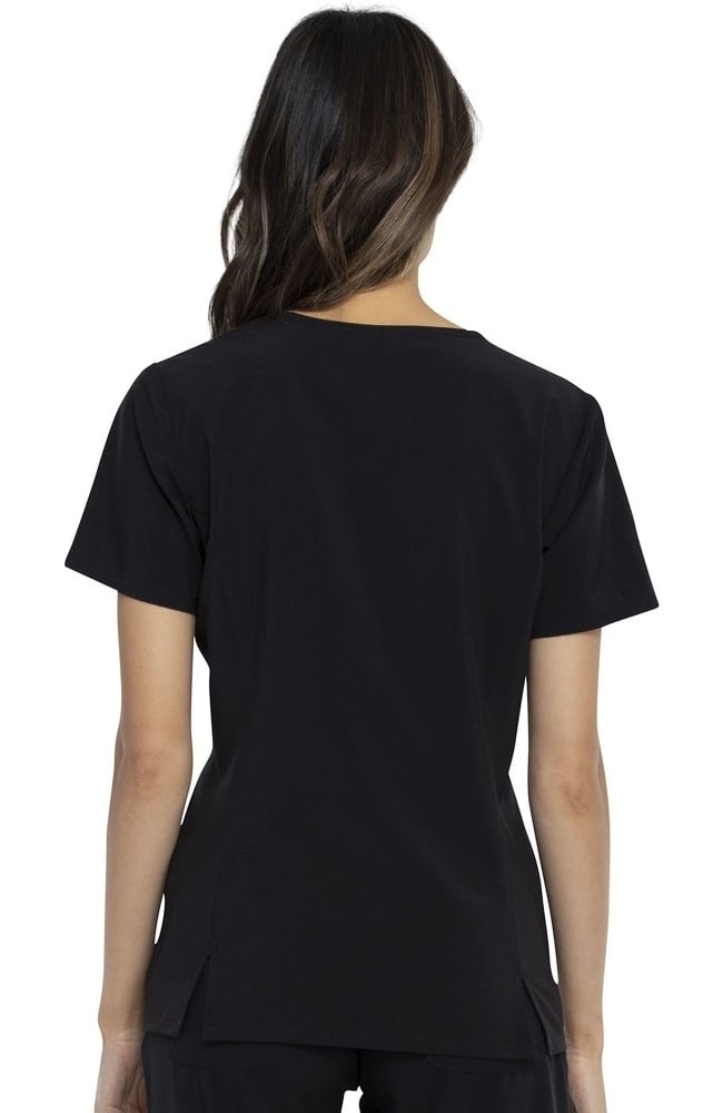 Clearance Women's Cinderella Dream Print Scrub Top Cherokee Clearance Women's Cinderella Dream Print Scrub Top -Silverts-shop 2 ck tf627 printclearance 650 3