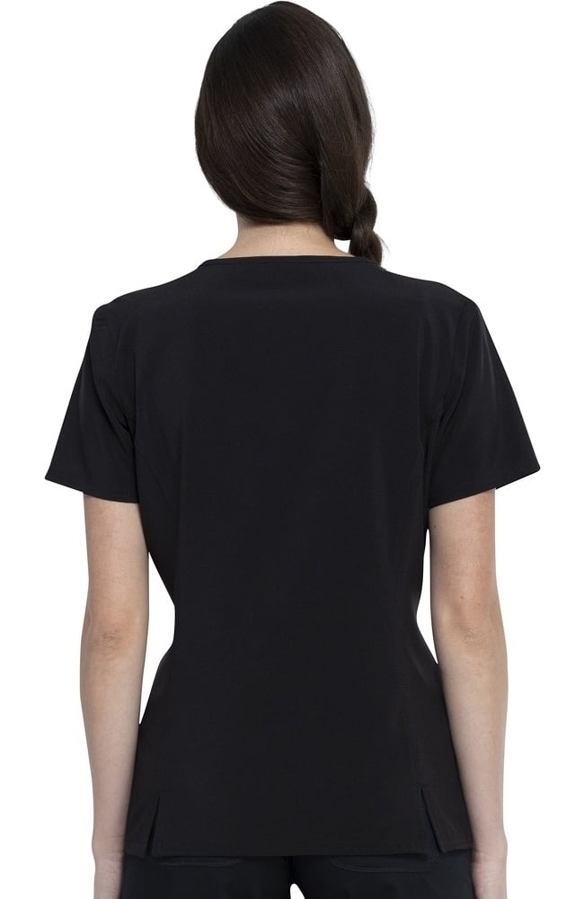 Clearance Women's Wonderland Alice Print Scrub Top Cherokee Clearance Women's Wonderland Alice Print Scrub Top -Silverts-shop 2 ck tf627 printclearance 650 6