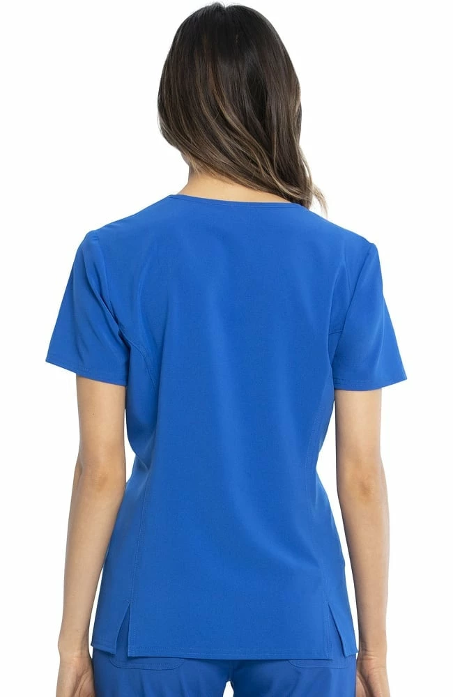 Cherokee Clearance Women's Mythic Journey Print Scrub Top - Image 2