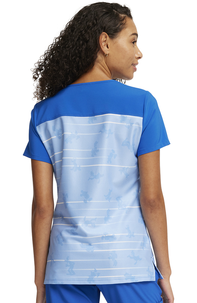 Women's Sensational Sunset Print Scrub Top Cherokee Women's Sensational Sunset Print Scrub Top -Silverts-shop 2 ck tf645 print 650