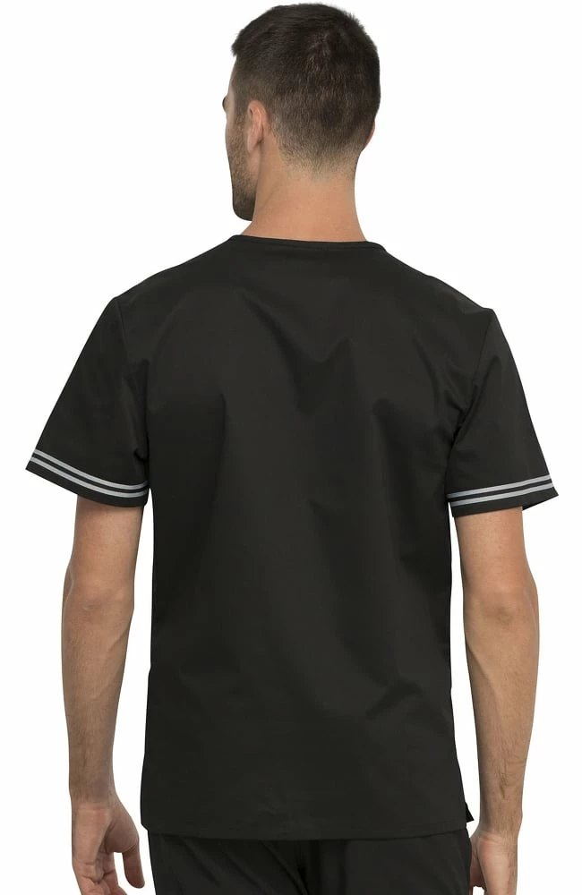 Cherokee Clearance Men's Built For Speed Print Scrub Top - Image 2