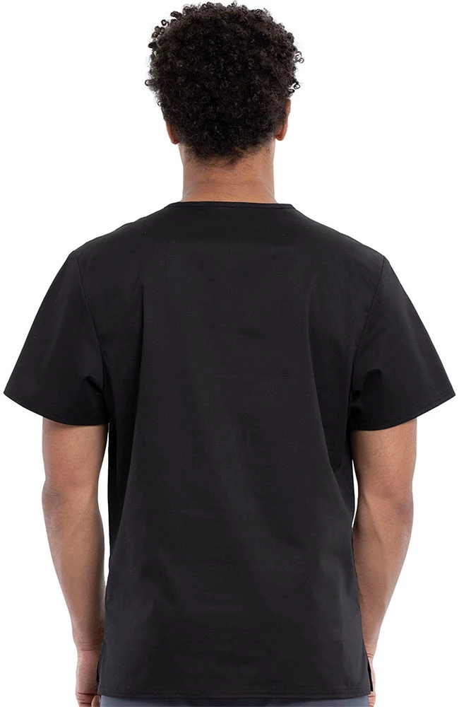 Cherokee Clearance Men's Game Face Print Scrub Top - Image 2