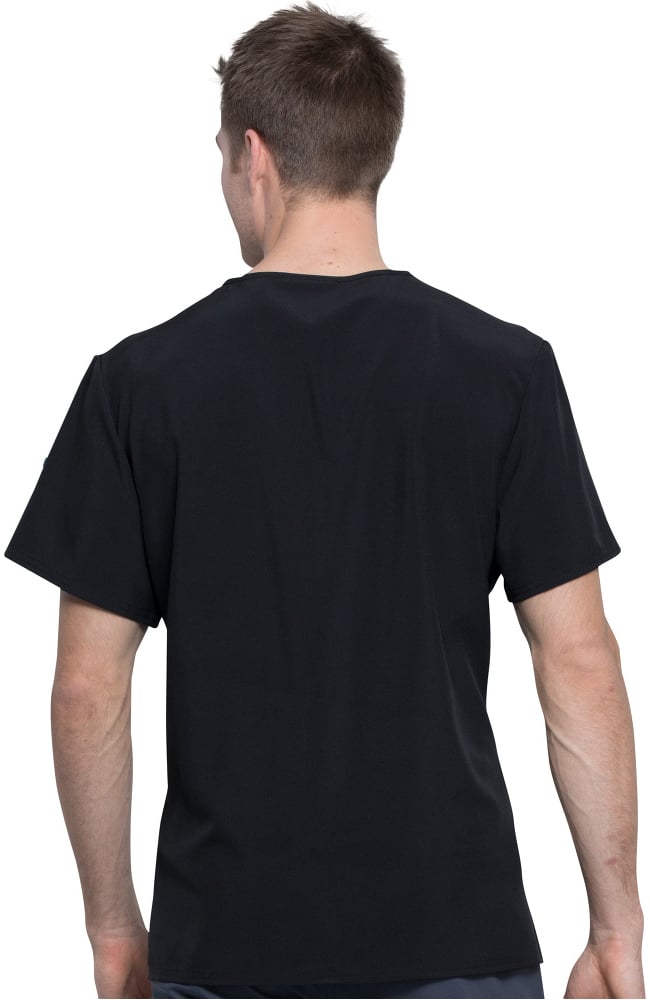 Clearance Men's V-Neck Keep Mars Green Print Scrub Top Cherokee Clearance Men's V-Neck Keep Mars Green Print Scrub Top -Silverts-shop 2 ck tf708 printclearance 650 1