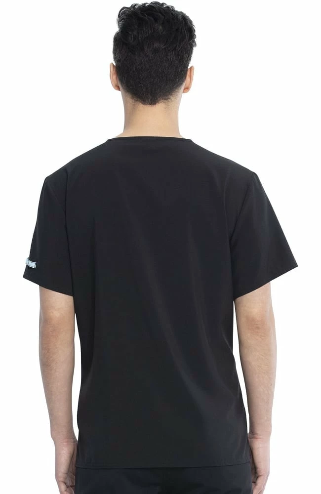 Cherokee Clearance Men's Chewie Print Scrub Top - Image 2