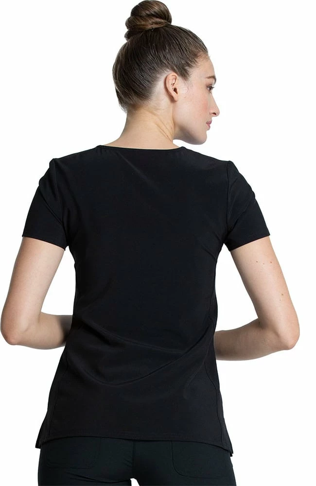 Cherokee Clearance Women's My Name Is Francis Print Scrub Top - Image 2