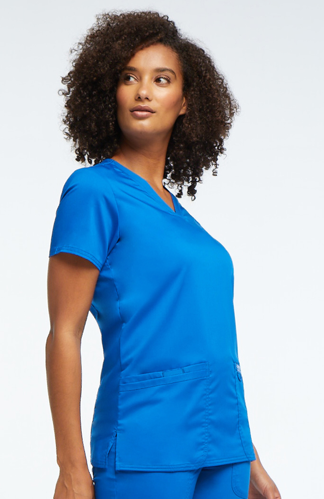 Clearance Women's V-Neck Solid Scrub Top Cherokee Workwear Clearance Women's V-Neck Solid Scrub Top -Silverts-shop 2 ck ww620 clearance 650