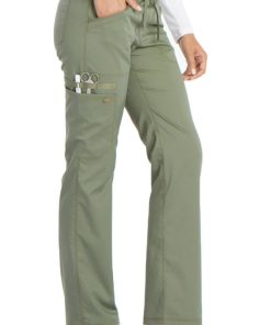 Dickies Clearance Women's Straight Leg Drawstring Scrub Pant -Silverts-shop 2 di dk106 clearance 650