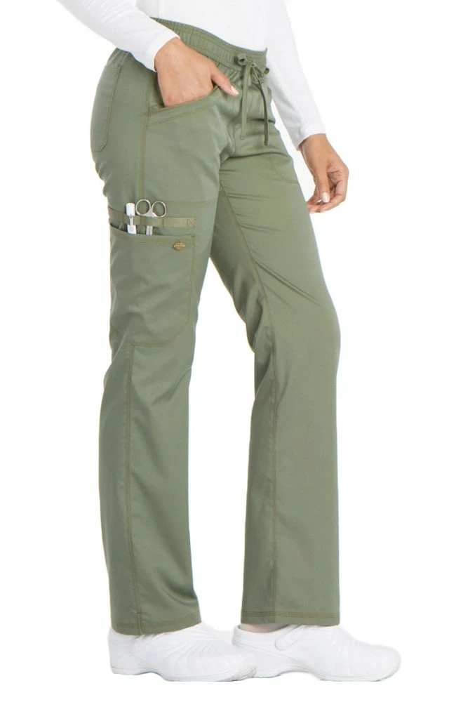 Dickies Clearance Women's Straight Leg Drawstring Scrub Pant - Image 2
