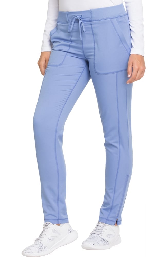 Women's Drawstring Zip Hem Scrub Pant Dickies Women's Drawstring Zip Hem Scrub Pant -Silverts-shop 2 di dk190 650