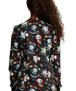 Dickies Women's Different Tune Print Scrub Jacket -Silverts-shop 2 di dk309 print 650