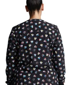 Dickies Clearance Women's Love U Dots Print Scrub Jacket 3 Dickies Clearance Women's Love U Dots Print Scrub Jacket -Silverts-shop 2 di dk309 printclearance 650