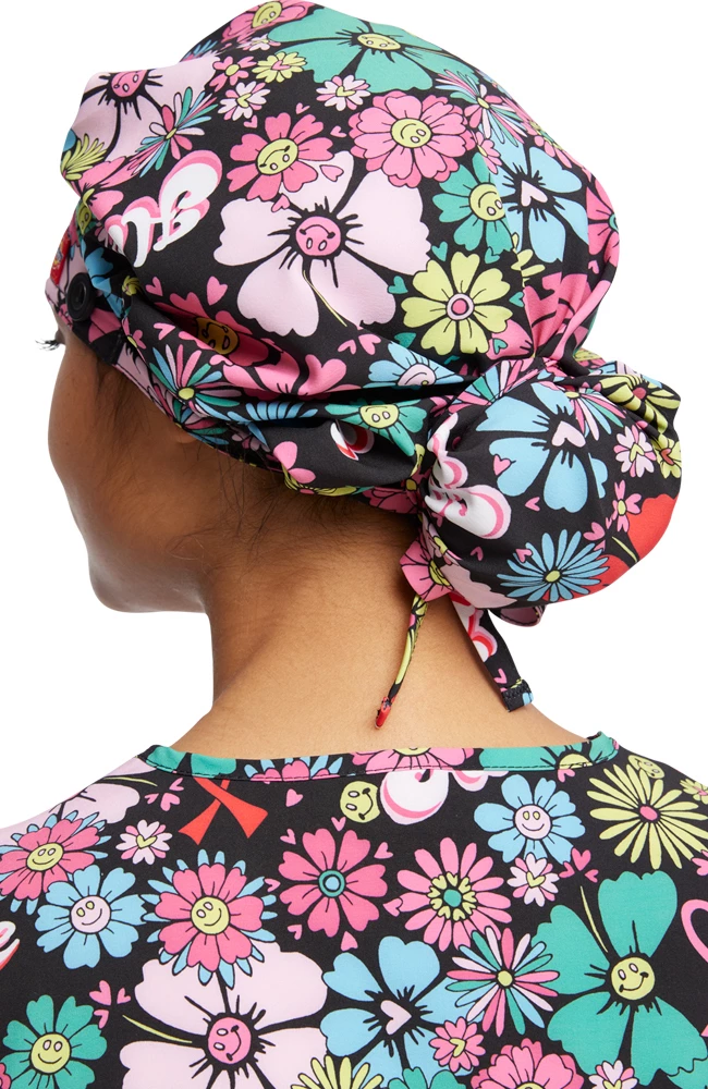 Dickies Women's Bouffant Love Hope Heal Print Scrub Hat - Image 2