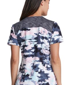 Dickies Clearance Women's Soft Side Camo Print Scrub Top 3 Dickies Clearance Women's Soft Side Camo Print Scrub Top -Silverts-shop 2 di dk602 printclearance 650 1