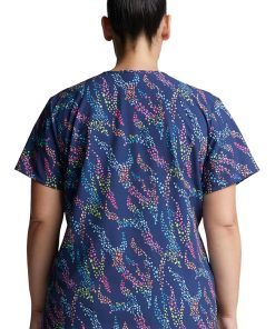 Dickies Clearance Women's Safari Spots Print Scrub Top 3 Dickies Clearance Women's Safari Spots Print Scrub Top -Silverts-shop 2 di dk717 printclearance 650