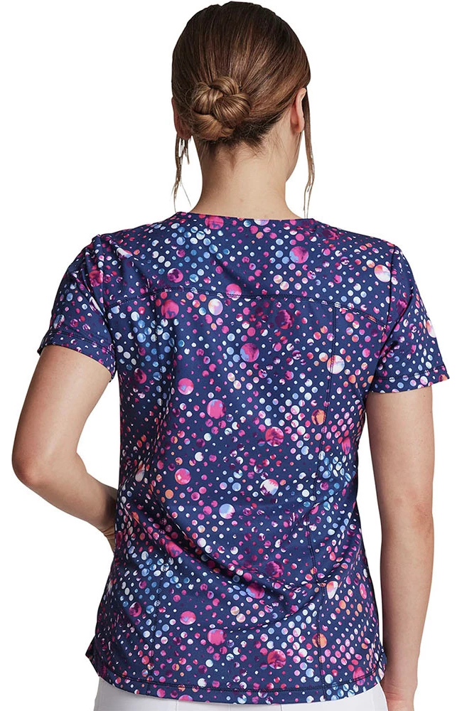 Dickies Women's Dot's Get Going Print Scrub Top - Image 2