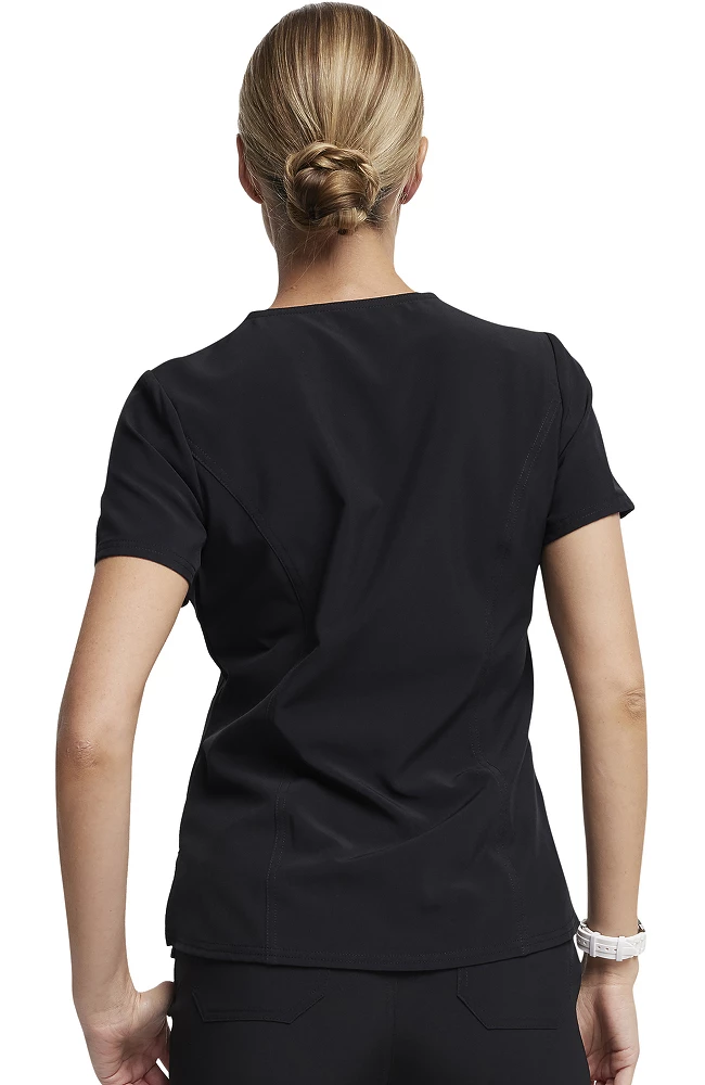 Dickies Women's Tuckable V-Neck Scrub Top - Image 2