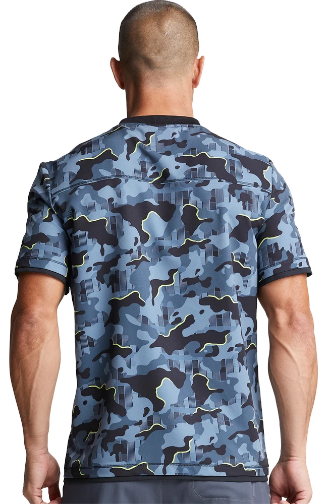 Dickies Clearance Men's Tough Glowing Print Scrub Top - Image 2