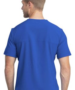 Dickies Clearance Men's V-Neck Solid Scrub Top -Silverts-shop 2 di dk810 clearance 650