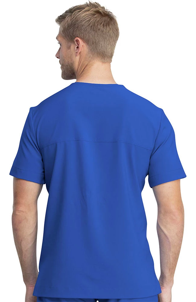 Dickies Clearance Men's V-Neck Solid Scrub Top - Image 2