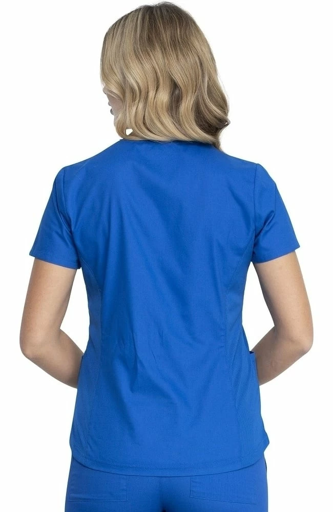 Dickies Women's V-Neck Solid Scrub Top - Image 2