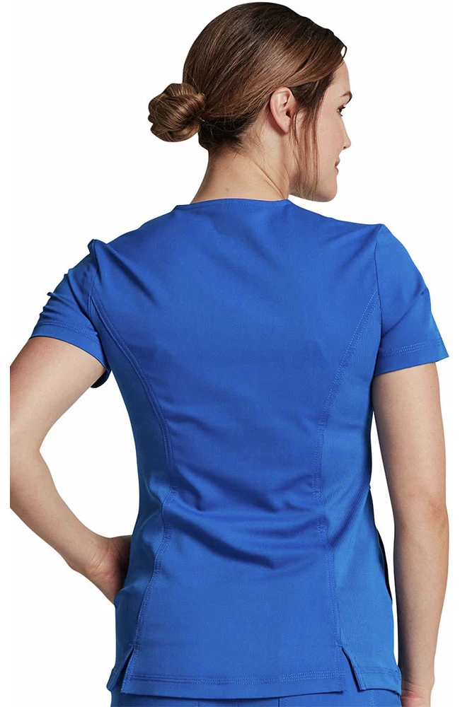 Dickies Women's V-Neck Solid Scrub Top - Image 2
