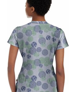 Healing Hands Clearance Women's Ivy Circular Flow Print Scrub Top 3 Healing Hands Clearance Women's Ivy Circular Flow Print Scrub Top -Silverts-shop 2 hh 2271 printclearance 650 1