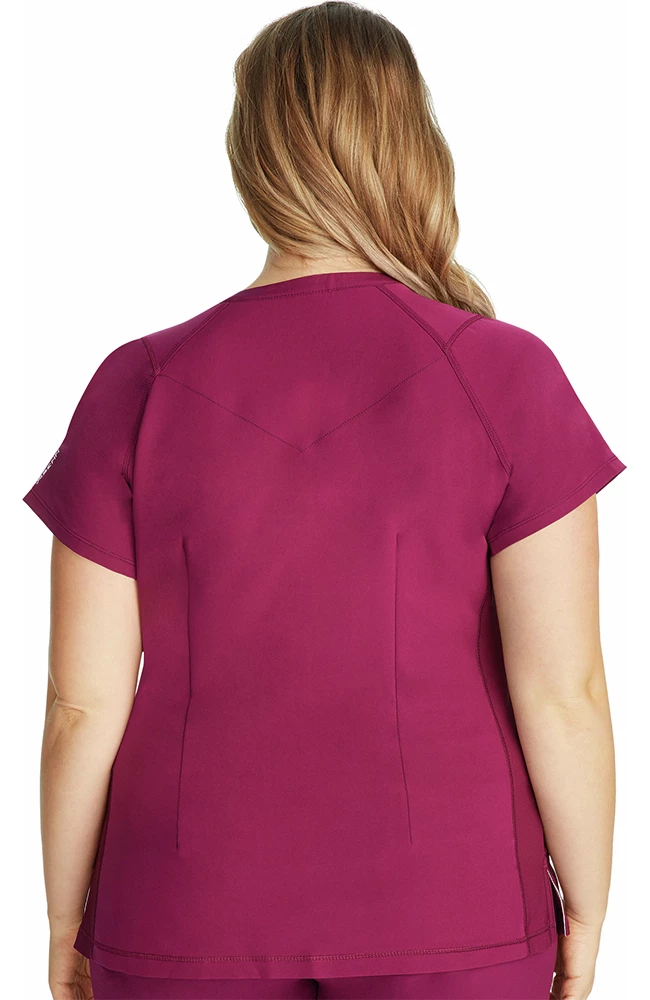 Healing Hands Clearance Women's Serena V-Neck Solid Scrub Top - Image 2