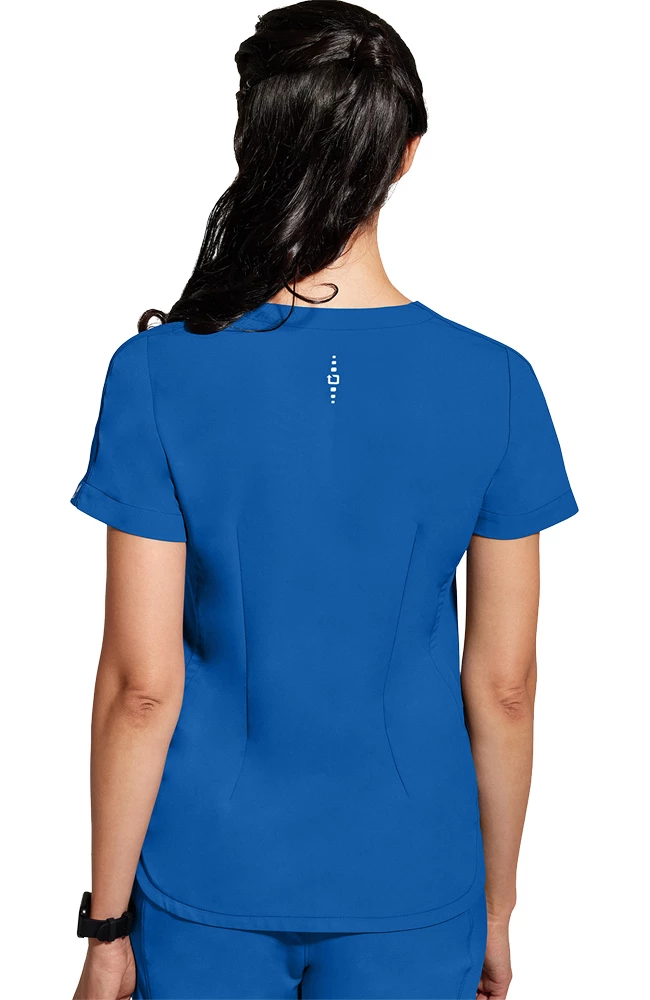 Healing Hands Women's Skyler V-Neck Scrub Top - Image 2